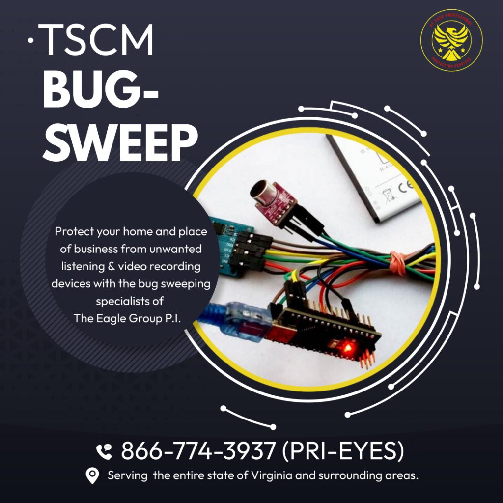Bug Sweeping Services in Virginia